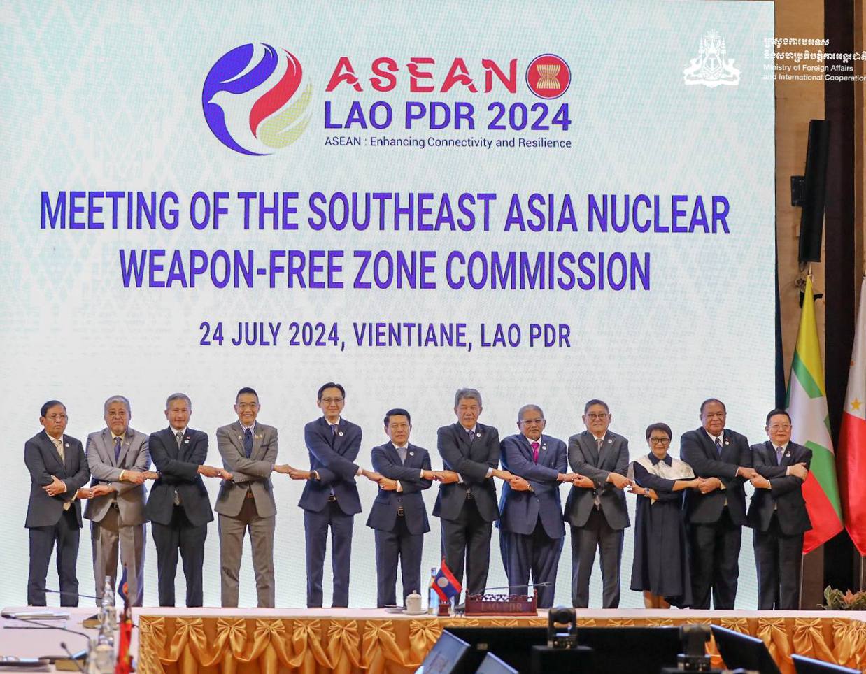 Outcomes of the Meeting of the Commission of the Southeast Asia Nuclear-Weapon-Free Zone and ASEAN Foreign Ministers’ Interface Meeting with ASEAN Intergovernmental Commission on Human Rights Representatives