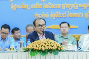 ឯកឧត្តម វង្សី វិស្សុត ដឹកនាំកិច្ចប្រជុំបូកសរុបលទ្ធផលការងារ​ត្រីមាសទី១ ឆ្នាំ២០២៥ និងលើកទិសដៅការងារបន្ត របស់ក្រុមការងារគណបក្សចុះមូលដ្ឋានខេត្តកំពង់ធំ