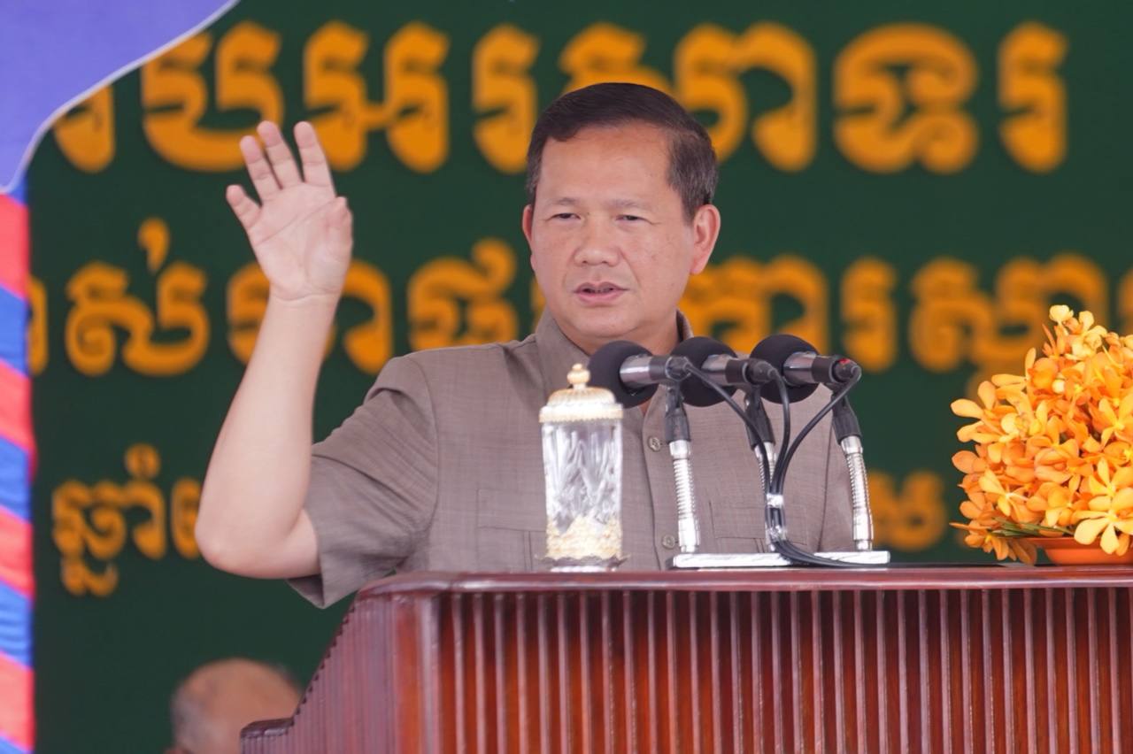 (វីដេអូ) សម្រង់ប្រសាសន៍ សម្តេចមហាបវធិបតី ហ៊ុន ម៉ាណែត, សម្ពោធដាក់ឱ្យប្រើប្រាស់ជាផ្លូវការស្ពានអាកាស “មរតកតេជោ”