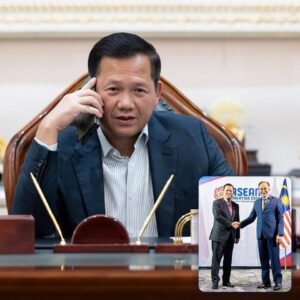 សម្តេចធិបតី ជួបពិភាក្សាតាម​ទូរស័ព្ទ​ជាមួយ​ឯកឧត្តម​នាយក​រដ្ឋមន្ត្រីម៉ាឡេស៊ី និងជា​ប្រធាន​ប្តូរវេន​អាស៊ាន​ឆ្នាំ​២០២៥ និងបញ្ជាក់ពីគោលជំហររបស់កម្ពុជា