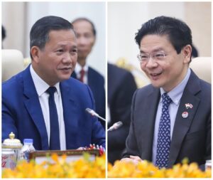 Leaders of Cambodia and Singapore Commit to Strengthening Bilateral Ties and Cooperation