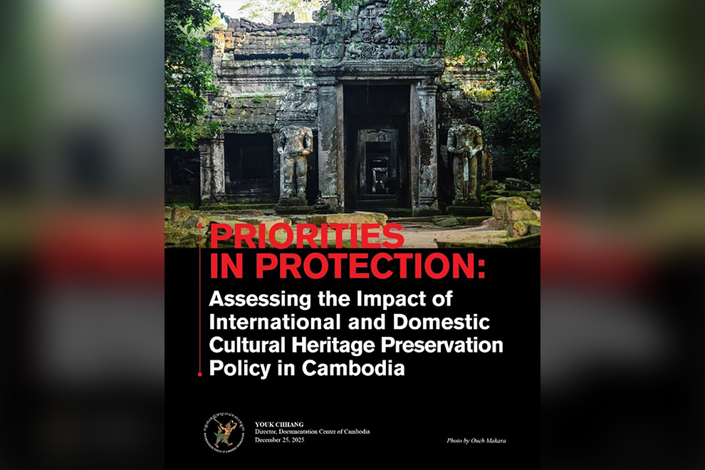 Priorities in Protection: Assessing the Impact of International and Domestic Cultural Heritage Preservation Policy in Cambodia