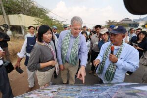 បណ្តាអង្គទូត និងទីភ្នាក់ងារបរទេស អញ្ជើញពិនិត្យមើលសកម្មភាពរំលោភបំពានរបស់ថៃ នៅតំបន់បឹងត្រកួន