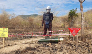 Thai assaults leave border regions littered with explosives