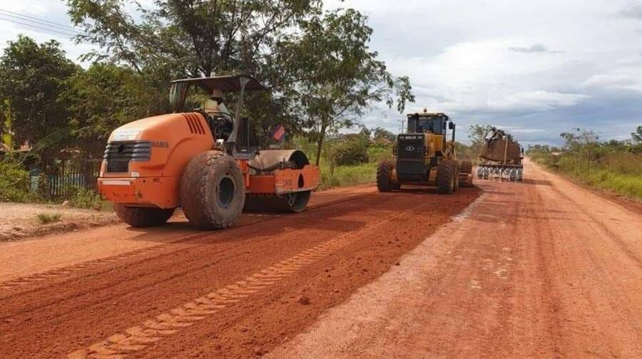 Border road project ‘over 70% complete’, millions of square metres cleared of landmines