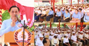 គណបក្សប្រជាជនកម្ពុជាសង្កាត់ព្រៃតាហ៊ូ បញ្ចូលសមាជិកថ្មី ៤០០នាក់