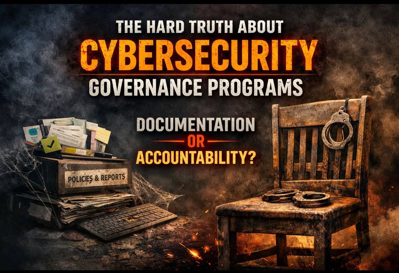 ការពិតដ៏ពិបាកទទួលយក អំពីកម្មវិធីអភិបាលកិច្ចសន្តិសុខសាយប័រ (Cybersecurity Governance Programs)