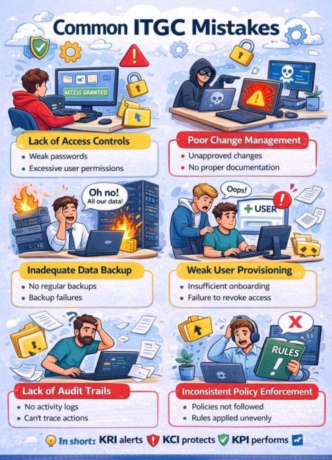 🚨 Common ITGC Mistakes You Should Avoid