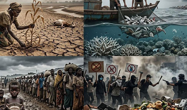 Climate change and the global threat to food security