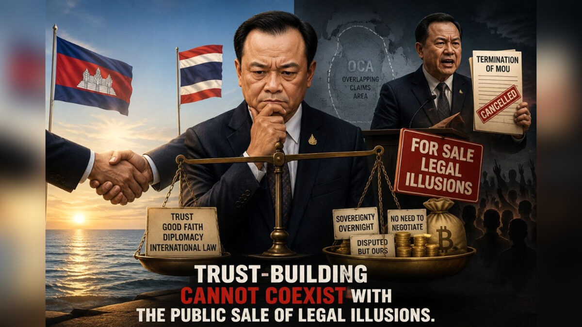 Anutin’s Geopolitical Delusion: You Don’t Just “Wake Up” and Own the OCA!