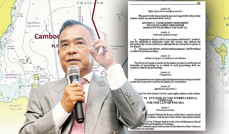 Experts back Cambodia’s UNCLOS conciliation plan for overlapping maritime claims with Thailand