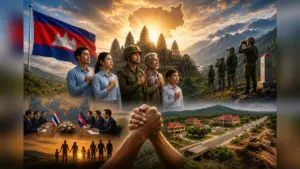 បញ្ហាព្រំដែនគួរតែជាជ័រកាវបិទភ្ជាប់ឈាមខ្មែរឱ្យរួបរួមគ្នា មិនគួរជាគ្រាប់បែកផ្ទុះបំបែកឈាមខ្មែរឱ្យបែកខ្ញែកគ្នានោះទេ!