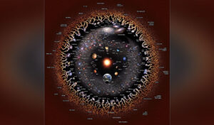 Space in its basic mathematical form: Blueprint of the observable universe and beyond