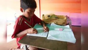 Displaced child’s dream: ‘I just want to go home as soon as possible’