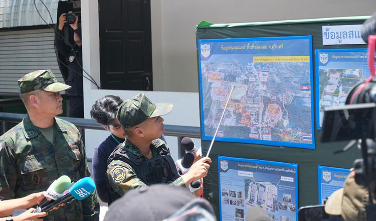 Thailand accused of using media tours to justify border incursions