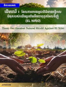 វិចារណកថា! ដើមឈើ៖ ខែលការពារធម្មជាតិដ៏មានឥទ្ធិពលបំផុតរបស់យើងប្រឆាំងនឹងបាតុភូតអែលនីញ៉ូ (El Niño)