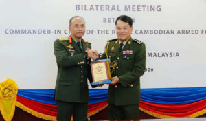 Cambodia, Malaysia Army Chiefs pledge stronger military cooperation and support for peaceful regional solutions