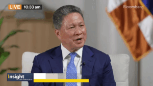 [Video] កិច្ចសម្ភាសន៍ផ្តាច់មុខរវាងឧបនាយករដ្ឋមន្រ្តី ស៊ុន ចាន់ថុល ជាមួយសារព័ត៌មាន Bloomberg ពាក់ព័ន្ធកិច្ចការពន្ធសហរដ្ឋអាមេរិក, ផែនការវិនិយោគ និងគម្រោងព្រែកជីកហ្វូណន