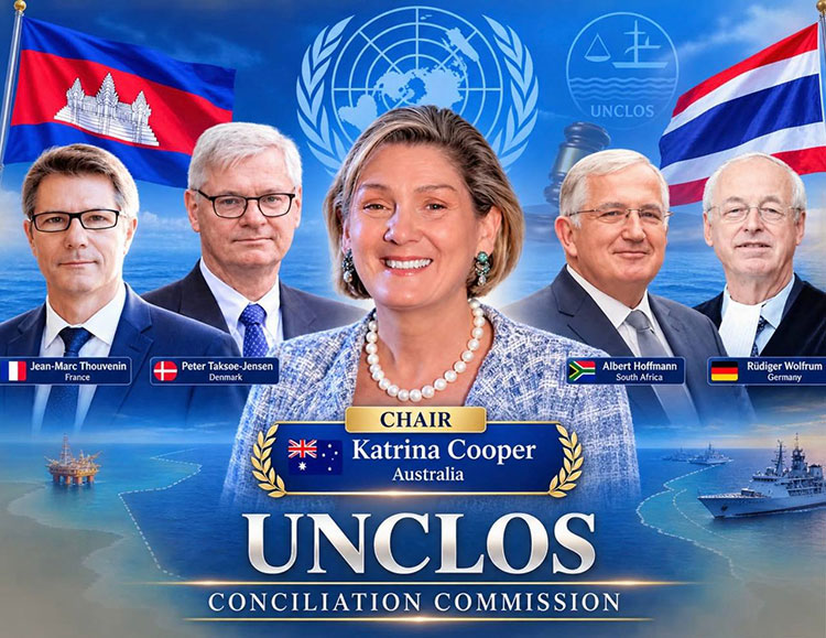 Australian envoy to lead Cambodia-Thailand maritime conciliation