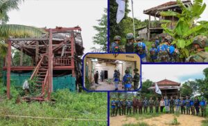 AOT ចុះសង្កេតការណ៍ផ្ទៀងផ្ទាត់ និងរាយការណ៍នៅចំណុចផ្ទះប្រជាជនស៊ីវិលចំនួន ១១៤ខ្នង ដែលរងផលប៉ះពាល់ទាំងស្រុង នៅក្នុងភូមិតេជោមរកត