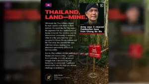 ប្រទេសថៃ និង ឆាកល្ខោនជម្លោះគ្រាប់មីននៅតាមព្រំដែន