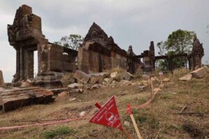 Preah Vihear Temple Under Fire: The Scars of Thai Military Armed Aggression on a World Heritage Site