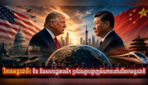 វិភាគអន្តរជាតិ៖ ចិន និងសហរដ្ឋអាមេរិក ប្រជែងគ្នាបង្ហាញអំណាចនៅលើឆាកអន្តរជាតិ