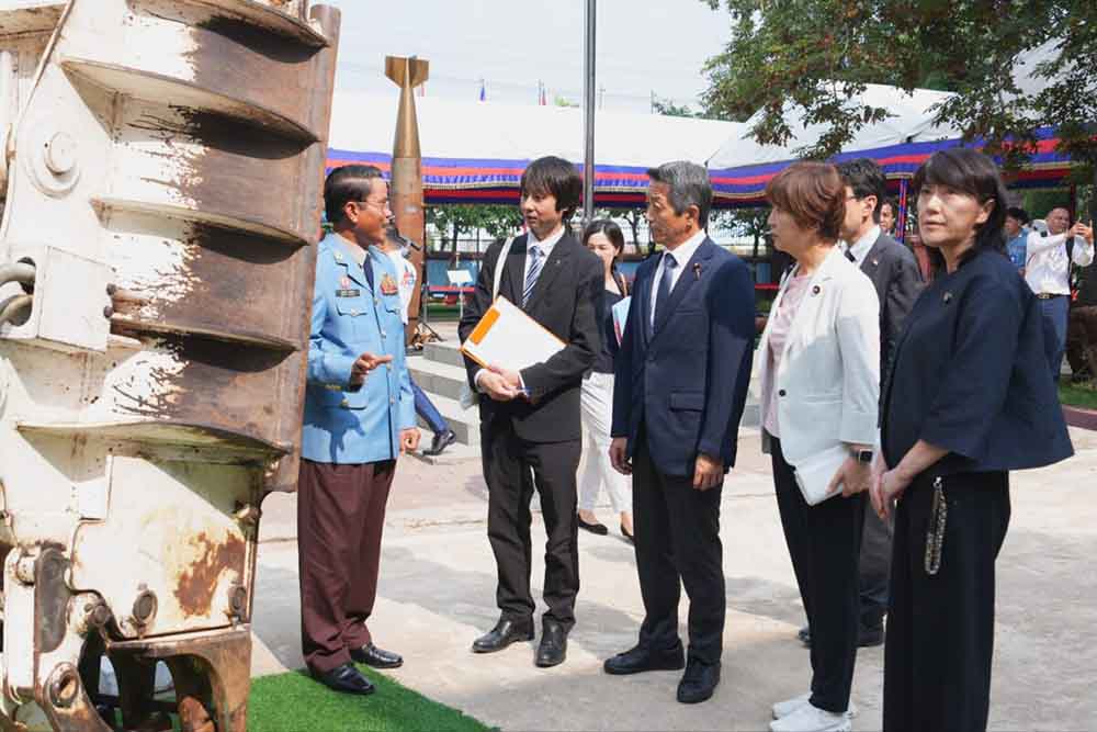 CMAC ស្នើជប៉ុនបន្តជំនួយ ខណៈសង្គ្រាមឆ្នាំ២០២៥បន្ថែមការគំរាមកំហែងពីសំណល់ជាតិផ្ទុះ