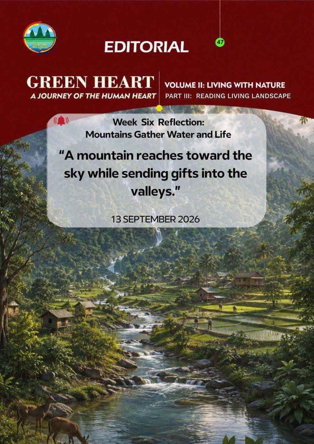 Editorial 47 – Mountains Gather Water and Life
