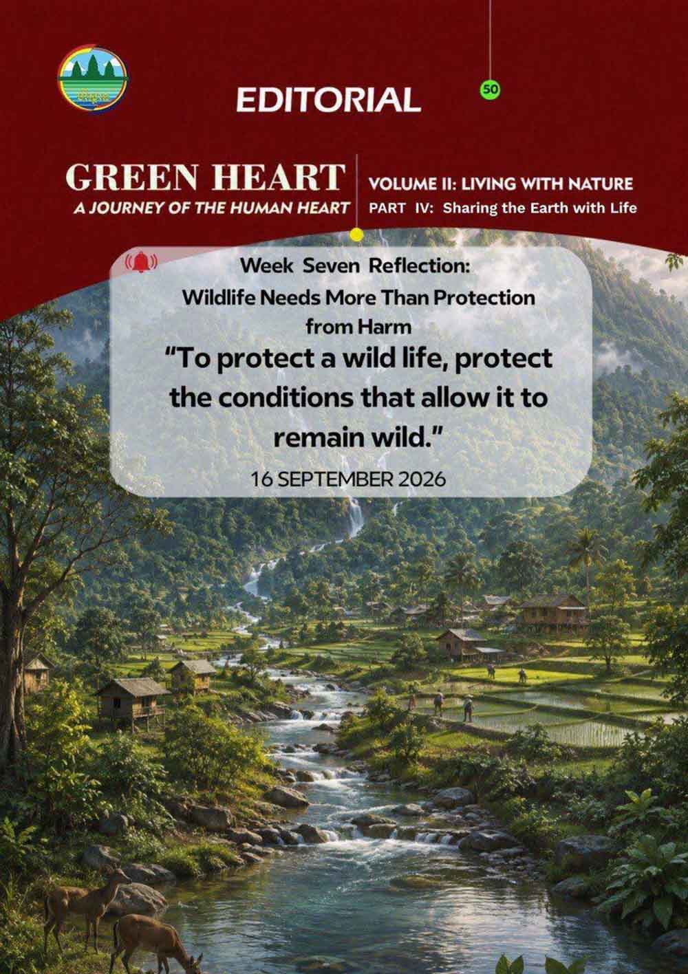 Editorial 50 – Wildlife Needs More Than Protection from Harm