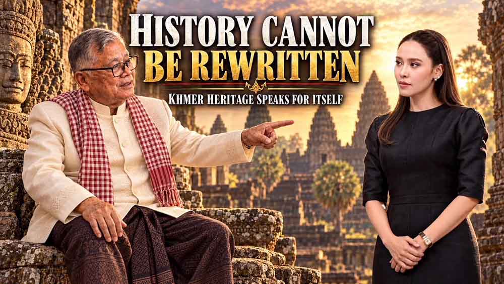 អ្វីដែលបុព្វបុរសខ្មែរបានបង្កើត ប្រវត្តិសាស្ត្របានកត់ត្រា មរតកបានបញ្ជាក់ និងពិភពលោកបានទទួលស្គាល់