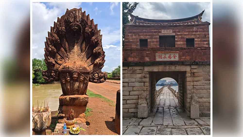 Ancient bridges in China, Cambodia showcase contrasting 12th-century engineering