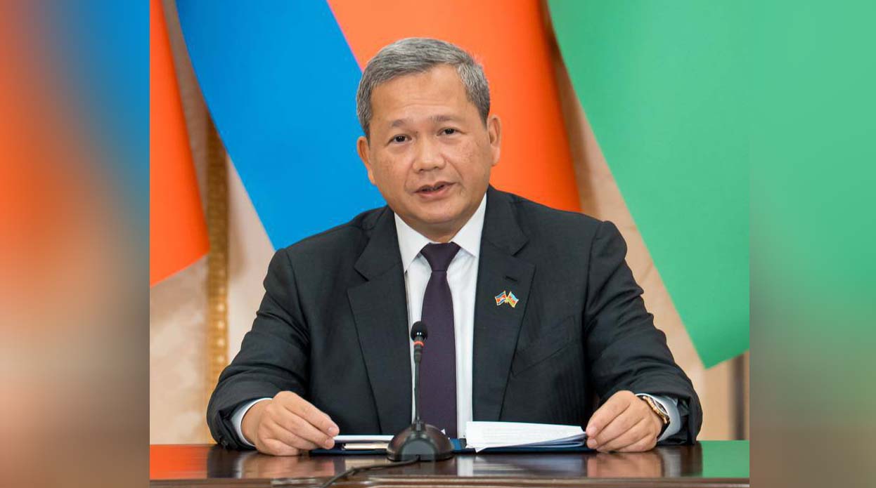 Joint Press Conference between Samdech Thipadei Hun Manet and H.E. Ilham Aliyev, President of the Republic of Azerbaijan