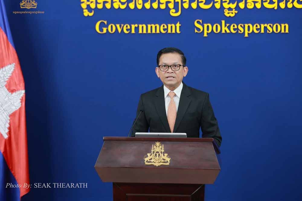ខ្លឹមសារ Press Briefing របស់អ្នកនាំពាក្យរាជរដ្ឋាភិបាល សម្រាប់ថ្ងៃទី២៦ ខែតុលា ឆ្នាំ២០២៦